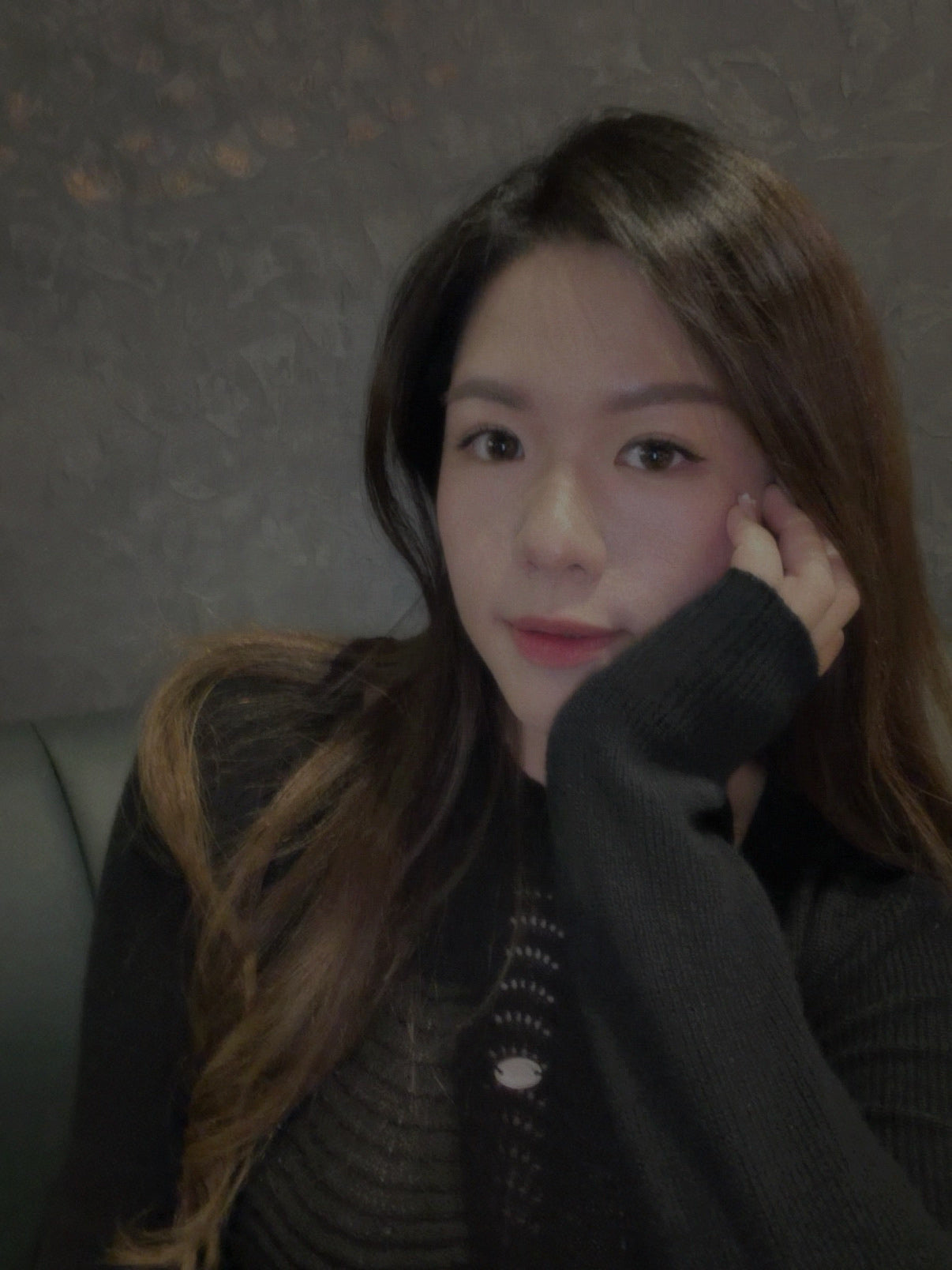 【甜中帶酷波浪針織兩件套🖤】