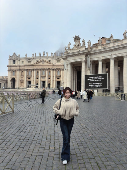 Cour Vintage 麂皮短版外套 | 3色入