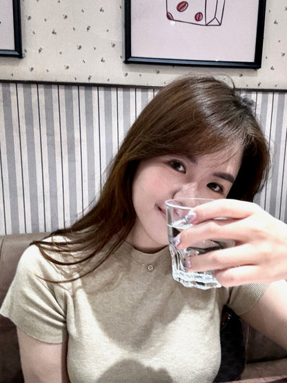 人手一件親膚舒適的 - 不規則針織上衣 [兩色入]