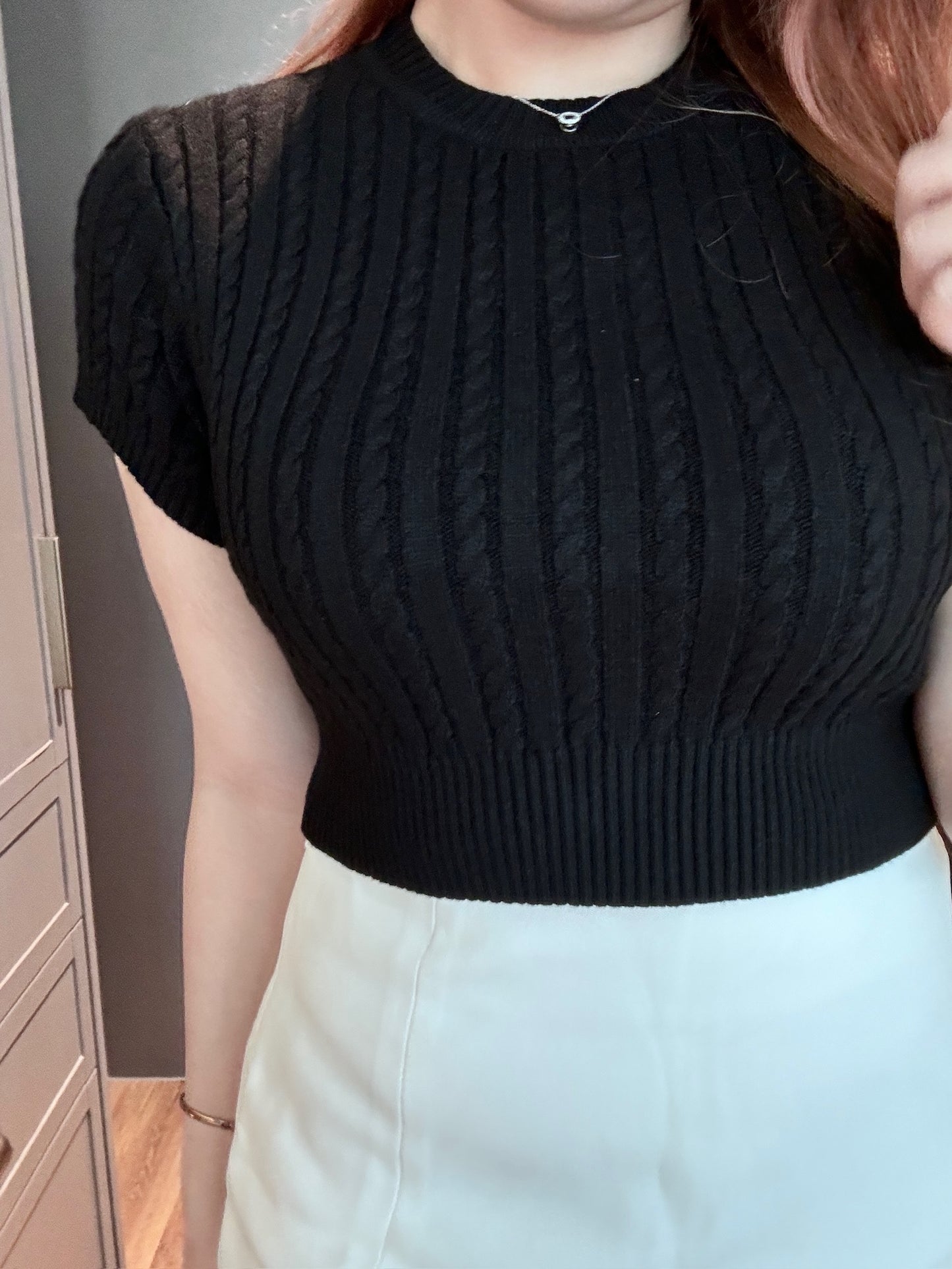 【泰國代購】王牌產品🏆 短款麻花針織毛衣