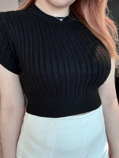 【泰國代購】王牌產品🏆 短款麻花針織毛衣