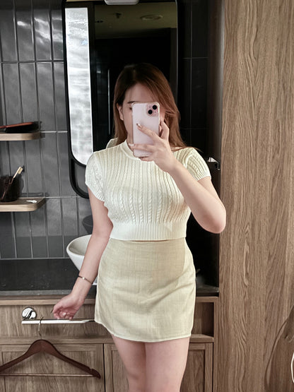 【泰國代購】王牌產品🏆 短款麻花針織毛衣