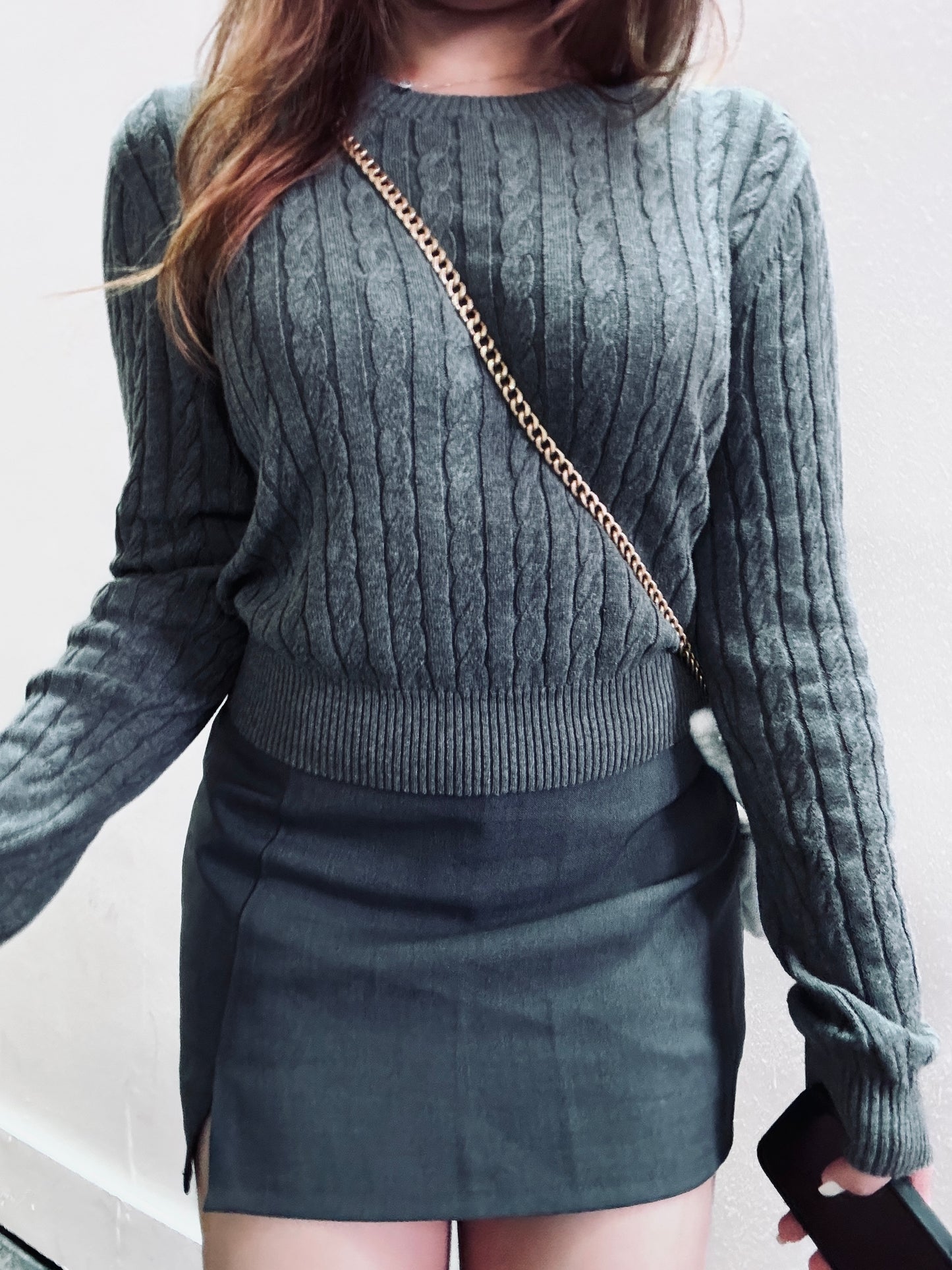Cozy Softy Knit Top 軟綿小懶惰針織🧶 [兩色入]