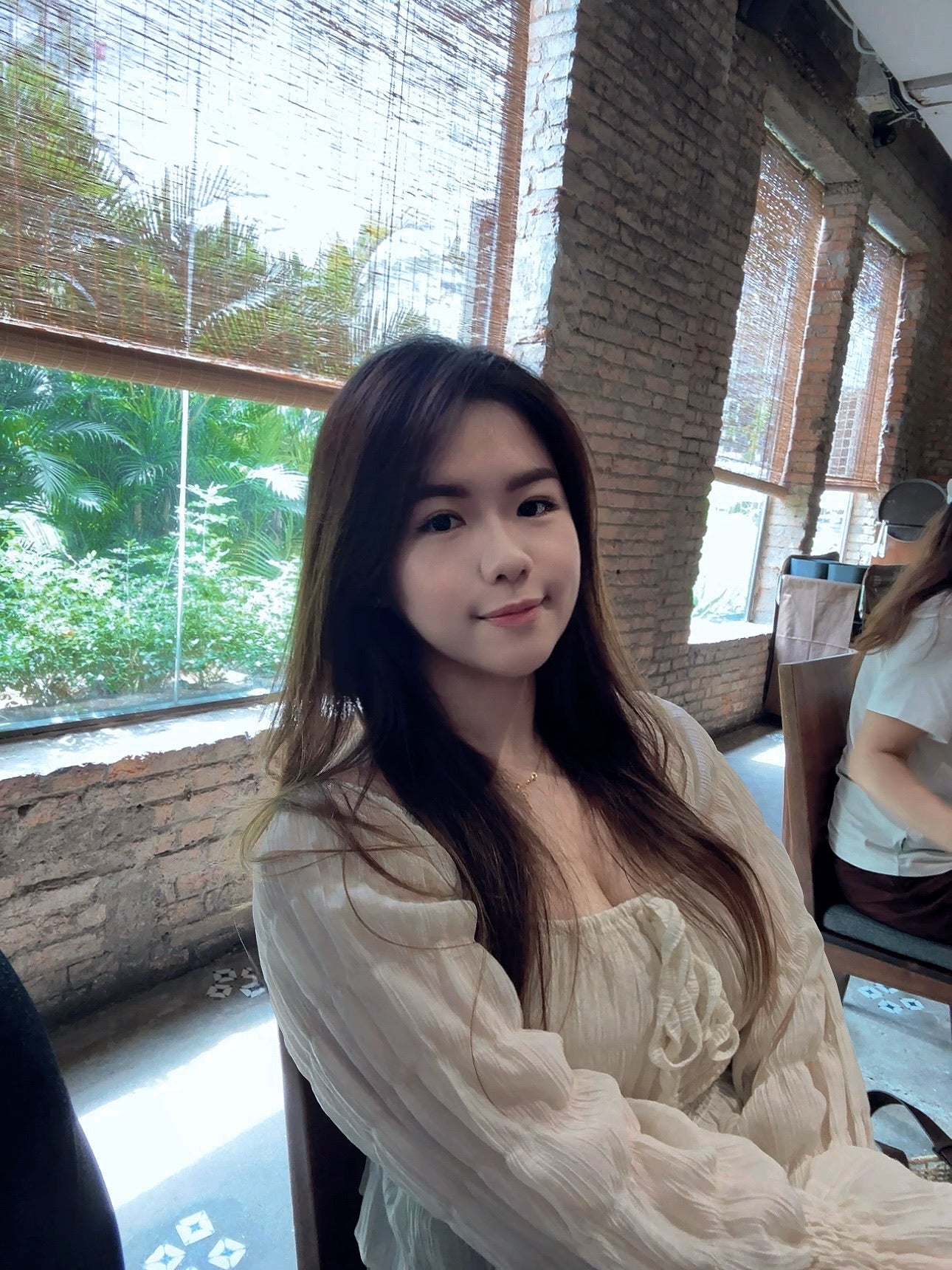 【𝒪𝓊𝓇 𝒮𝓊𝓂𝓂ℯ𝓇 ☀︎ 仙氣感透紗長袖上衣 / 2色】