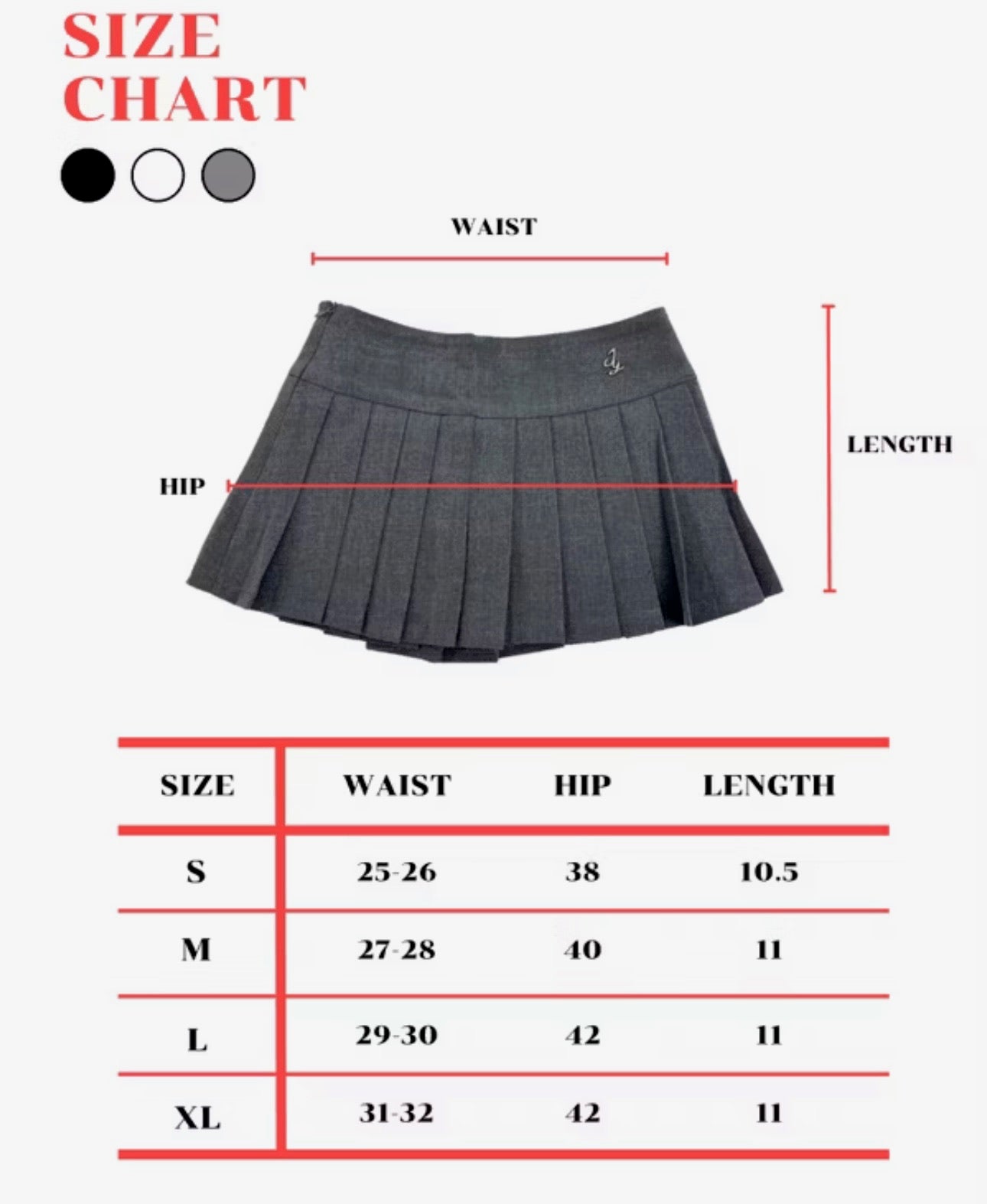 【𝒪𝓊𝓇 𝒮𝓊𝓂𝓂ℯ𝓇 ☀︎高腰百褶裙 / 3色】