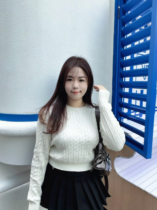 Cozy Softy Knit Top 軟綿小懶惰針織🧶 [兩色入]