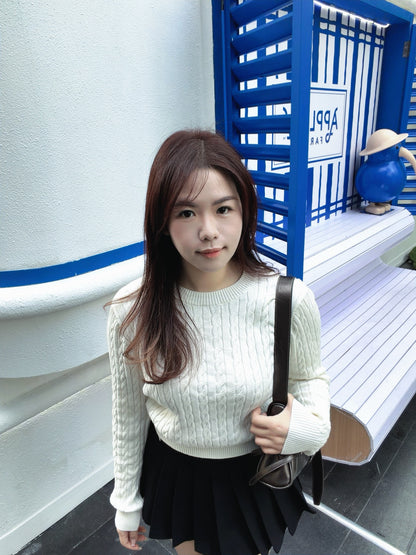 Cozy Softy Knit Top 軟綿小懶惰針織🧶 [兩色入]