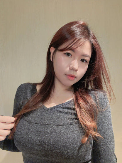 柔軟層次修身兩件套၄၃ *。 【兩色入】