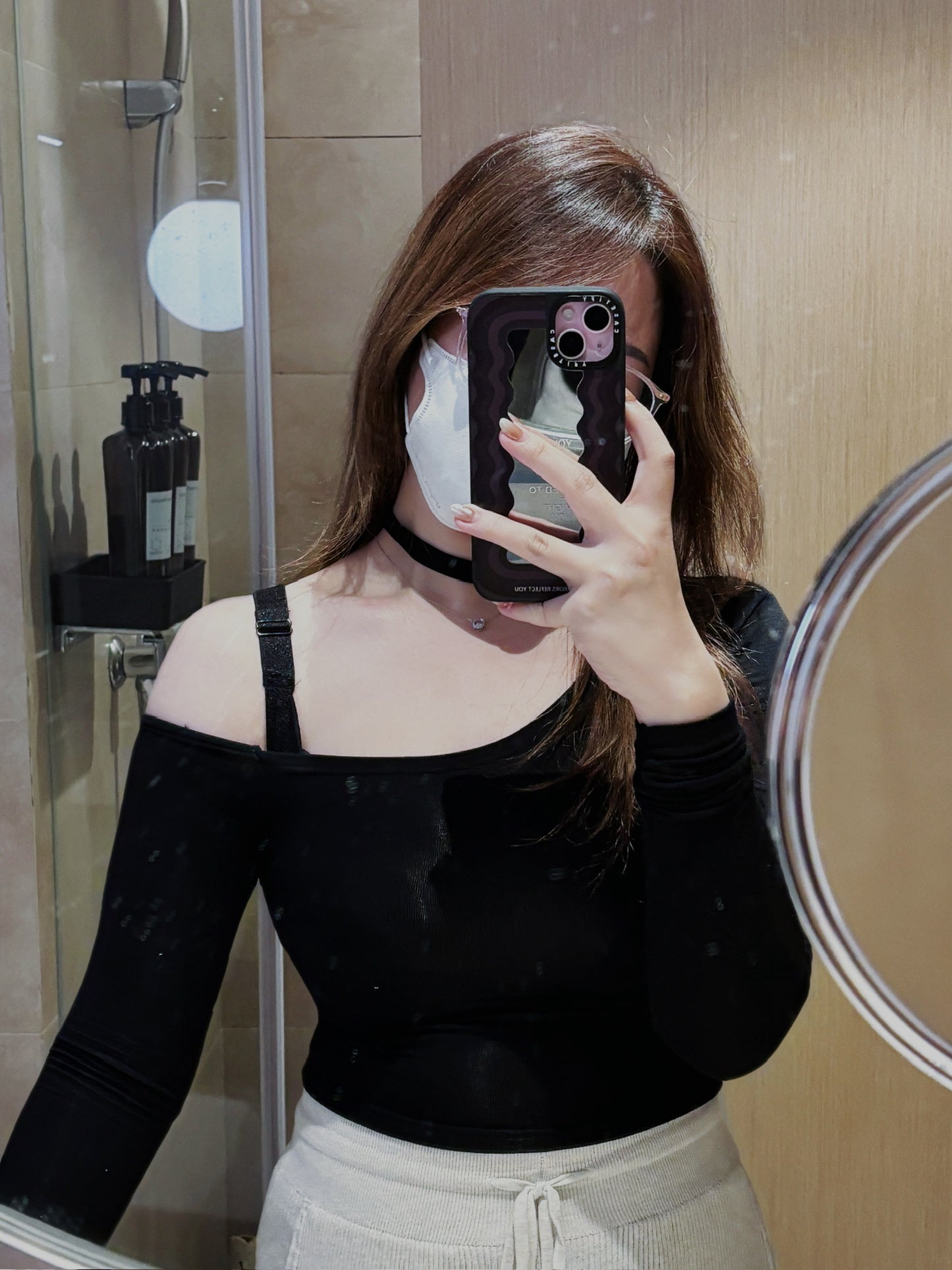 人氣大推介!! 歐美單肩超突顯身材top [兩色入]