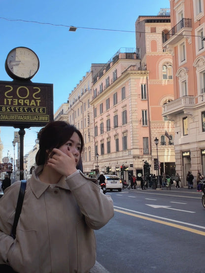 Cour Vintage 麂皮短版外套 | 3色入