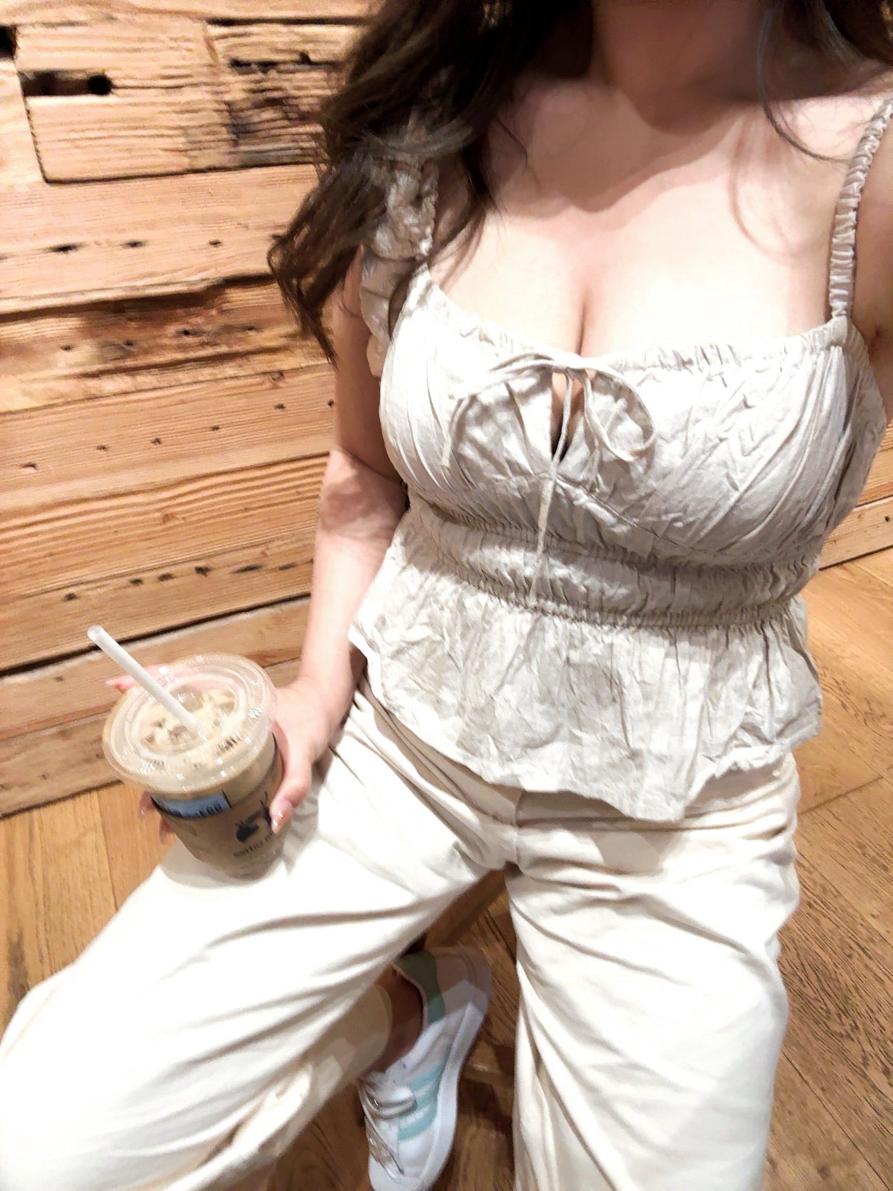 【𝒪𝓊𝓇 𝒮𝓊𝓂𝓂ℯ𝓇 ☀︎復古微闊腳直筒牛仔褲 / 兩色】